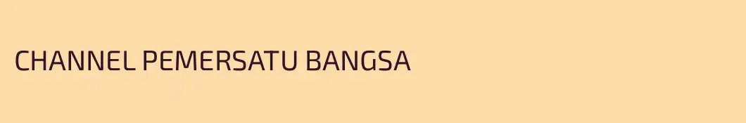 CHANNEL PEMERSATU BANGSA